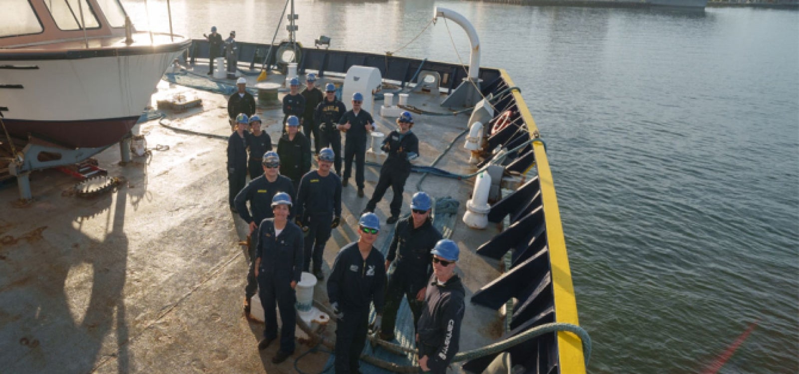 San Diego Greets the TS Golden Bear