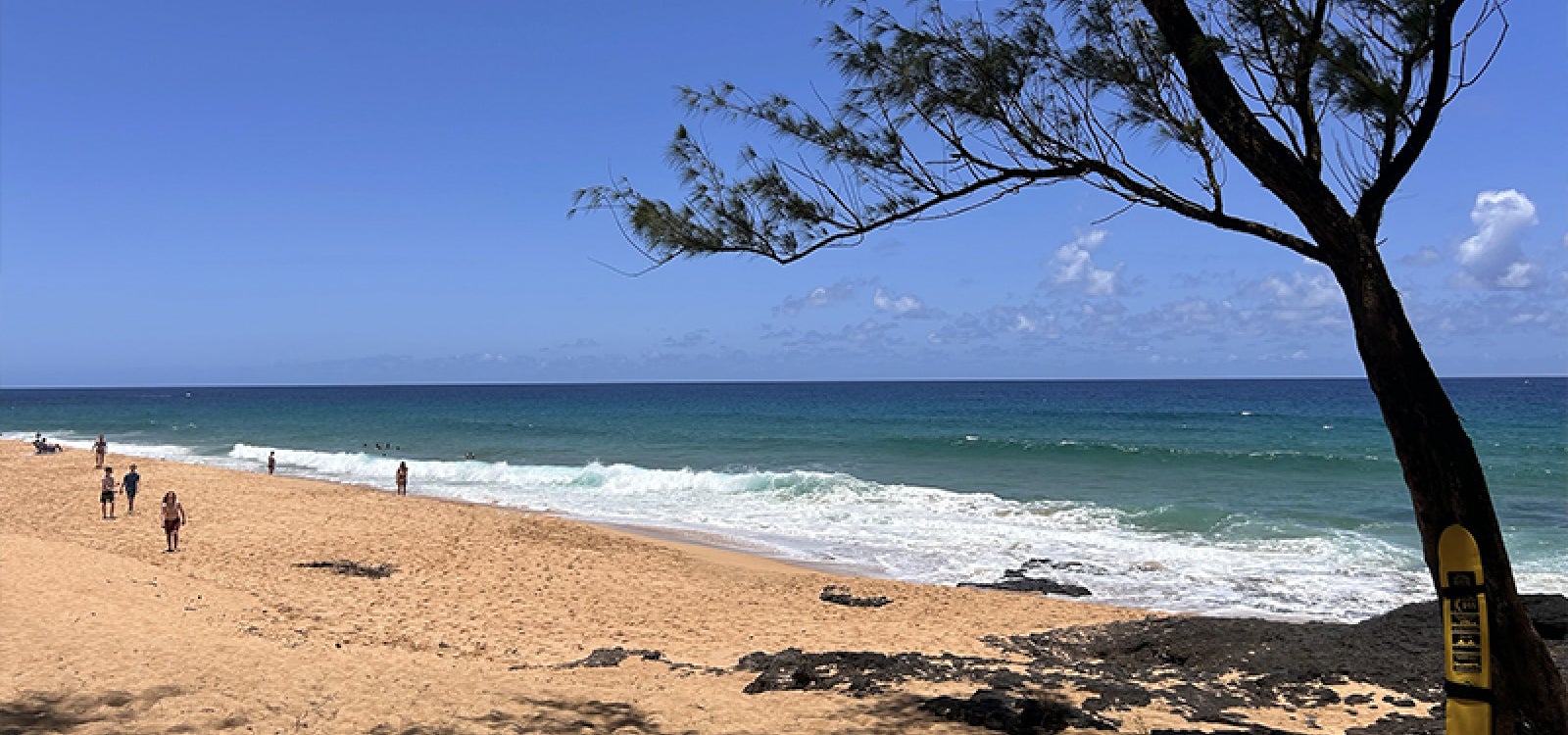 Spending time at the many beaches of Kauai was a must! Photo courtesy of Cadet Jan Johnson. 