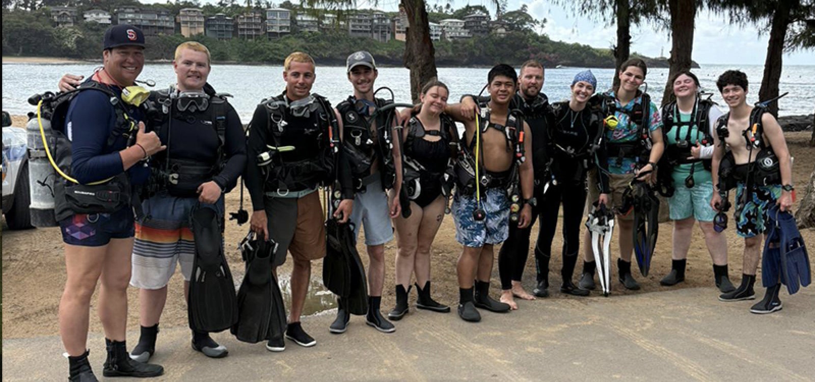 Scuba diving was another popular activity in Kauai - so many fish to see! Photo credit Joel Aldrich