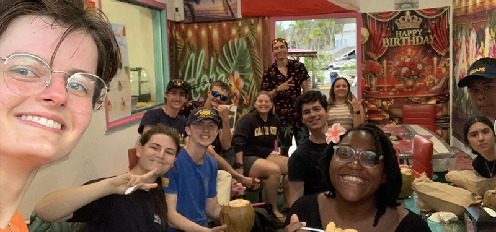 Many indulged in cool treats like Shave Ice:) Photo courtesy of Cadet Charlotte Baggett.