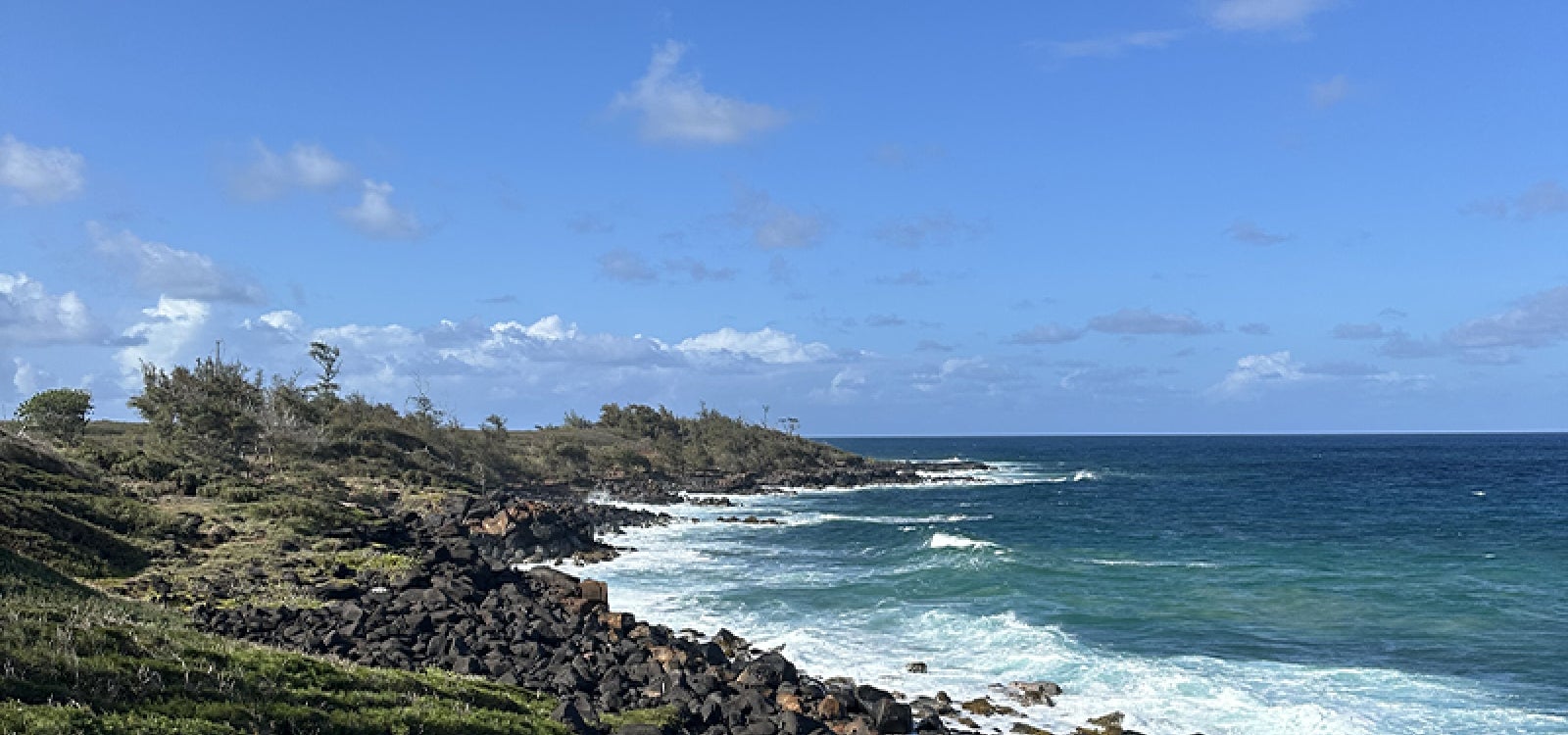 Kauai's gorgeous shoreline.