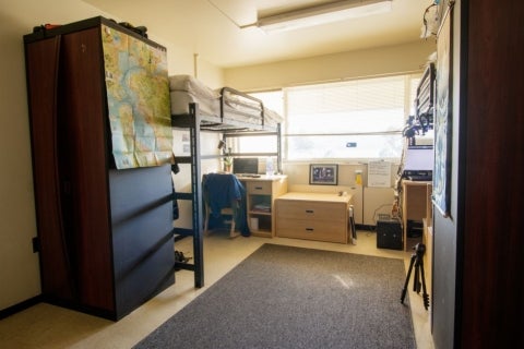 Lower Residence Hall Room