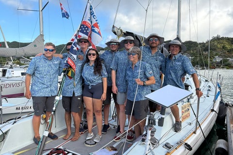 Cal Poly Maritime's Pacific Cup Crew in Hawaii