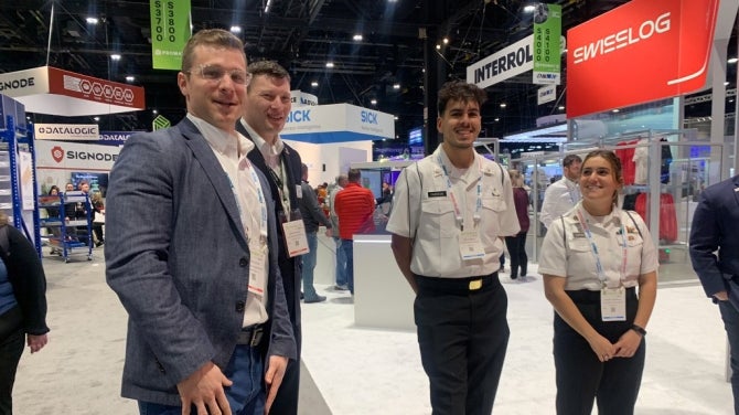 IBL students in Chicago for 2023 ProMat conference