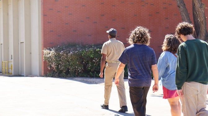 Private tour of Cal Poly Maritime campus