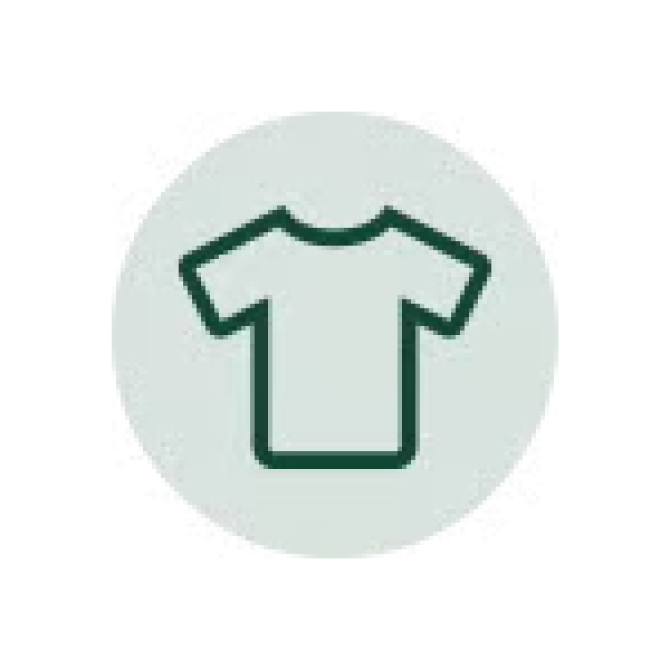 An icon of a T-shirt.